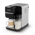 AIVIQ MultiBrew Pro Kapselmaskin med flera kapslar - ACEM-512 - Silver och svart, kapselmaskin