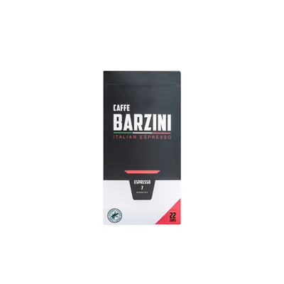 Kaffekapslar kompatibla med Nespresso® Caffe Barzini Espresso, 22 kpl. – kaffekapslar