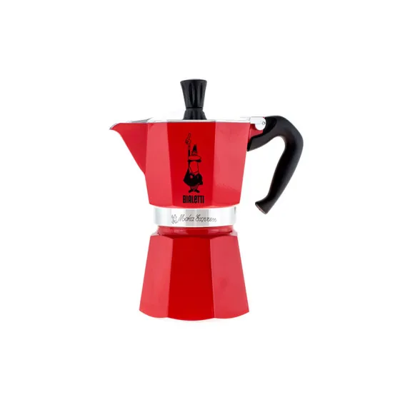 Bialetti Mokabryggare Bialetti Moka Express Red 6 cups, mokabryggare
