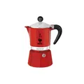Bialetti Mokabryggare Bialetti Moka Rainbow 3-cup Red – mokabryggare
