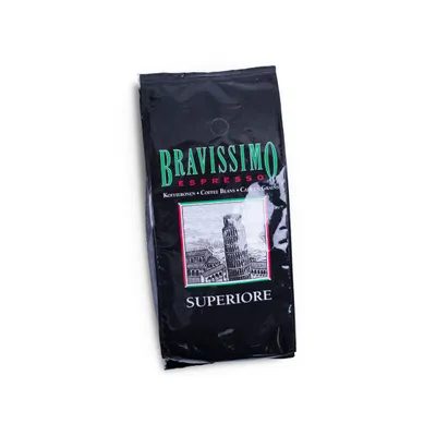 Bravissimo Espresso Kaffebönor Bravissimo Espresso Superiore, 1 kg – kaffebönor