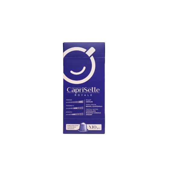 Kaffekapslar för Nespresso® maskiner Caprisette Royale, 10 st. – kaffekapsel