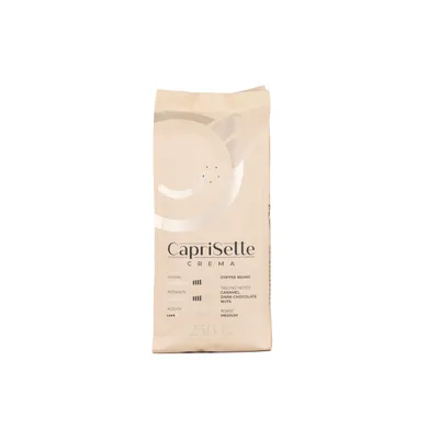 Caprisette Kaffebönor Caprisette Crema, 250 g – kaffebönor