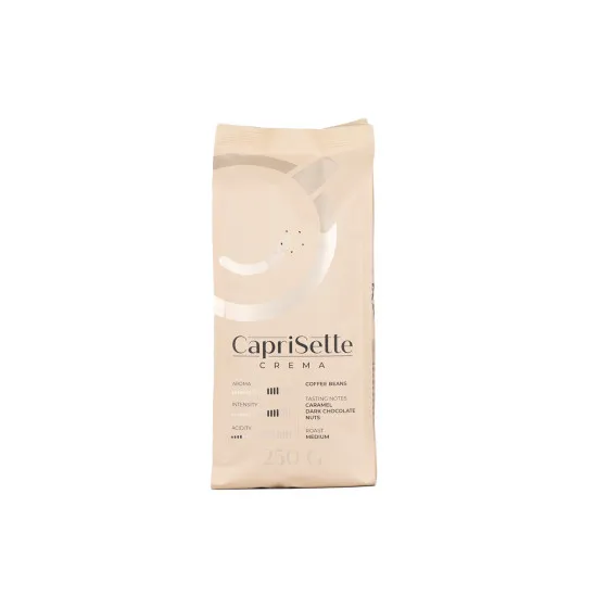 Caprisette Kaffebönor Caprisette Crema, 250 g – kaffebönor