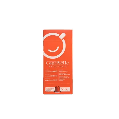 Kaffekapslar för Nespresso® maskiner Caprisette Belgique, 10 st. – kaffekapslar