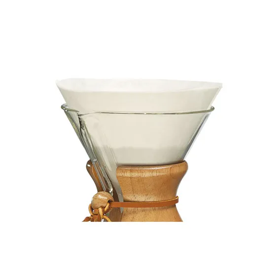 Förvikta pappersfilter Chemex Circles, 100 st. – kaffefilter