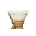 Förvikta pappersfilter Chemex Circles, 100 st. – kaffefilter