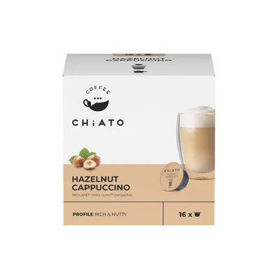 Kaffekapslar kompatibla med NESCAFÉ® Dolce Gusto® CHiATO Hazelnut Cappuccino,… – kaffekapslar