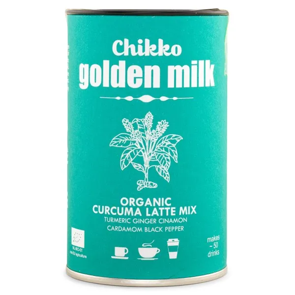 Chikko Not Coffee Lattemix Gurkmeja, 110 g – kaffealternativ