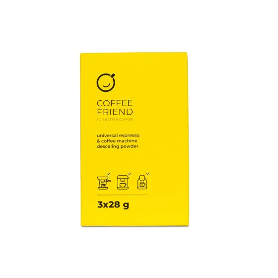 Avkalkningspulver Coffee Friend Descal, 3 st – reservdel