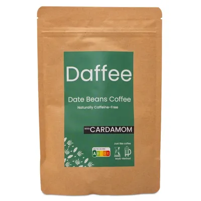 Daffee Koffeinfritt Dadelkaffe, Kardemumma, 250 g – kaffealternativ