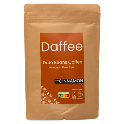 Daffee Koffeinfritt Dadelkaffe, Kanel, 250 g – kaffealternativ