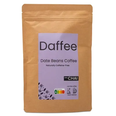 Daffee Koffeinfritt Dadelkaffe, Chai, 250 g – kaffealternativ