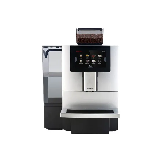 Dr. Coffee F11 Big Plus Pro helautomatisk kaffemaskin för företag – Silver – espressomaskin