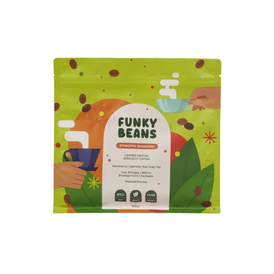 Funky Beans Ethiopia Shakisso – kaffebönor
