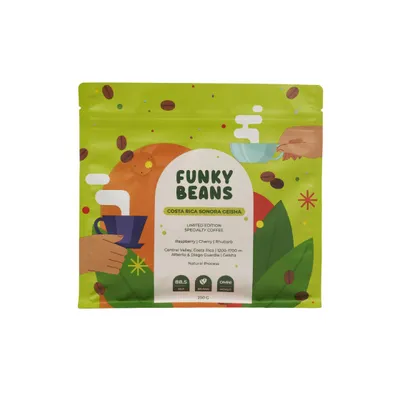 Funky Beans Costa Rica Sonora Geisha – kaffebönor