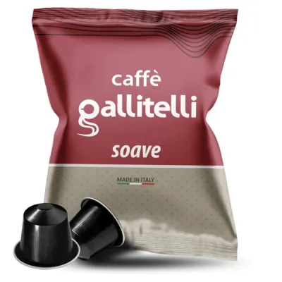 Gallitelli Caffè Soave - Nespresso-kompatibla kapslar - 50 st. - 30 stk., kaffekapslar
