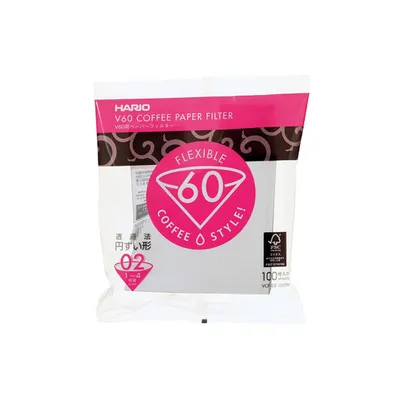 Vita pappersfilter Hario Misarashi V60-2 – kaffefilter