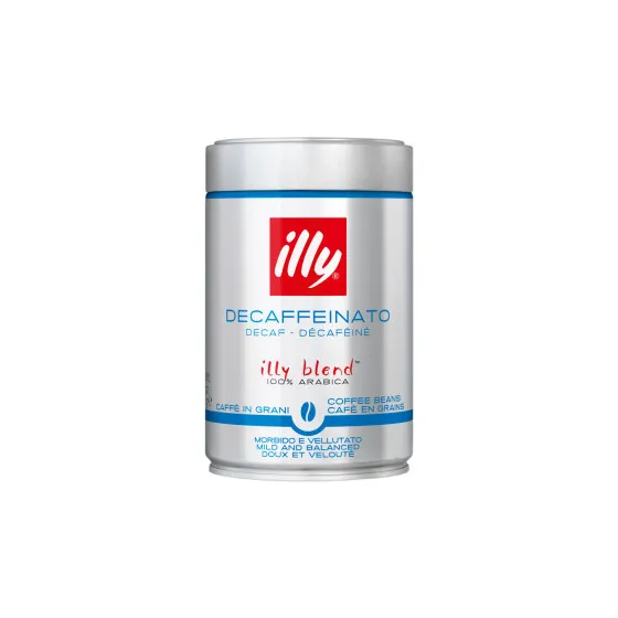 Illy Classico koffeinfria kaffebönor, 250 g, kaffebönor