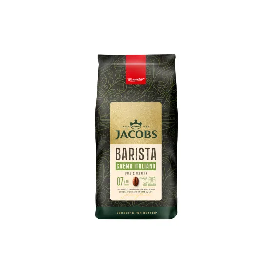 JDE Kaffebönor JACOBS BARISTA CREMA ITALIANO, 1 kg – kaffebönor