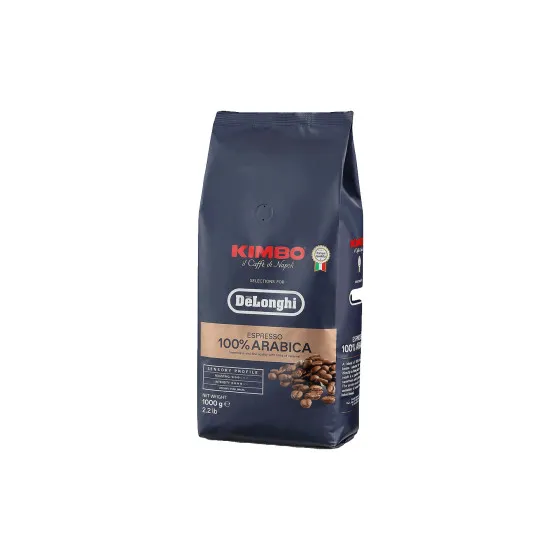 Kimbo Kaffebönor De'Longhi-Kimbo 100% Arabica, 1 kg – kaffebönor