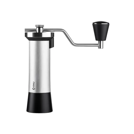 Kinu M47 Classic Kaffekvarn Manuell – Silver/Svart – kaffekvarn