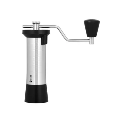 Kinu M47 Rebel Kaffekvarn Single Dose Manuell - Silver/Svart – kaffekvarn