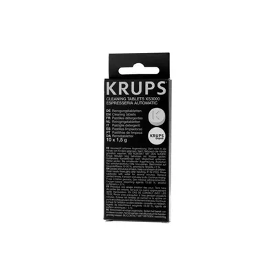 Krups XS3000 rengöringstabletter för kaffemaskiner, 10 st., reservdel