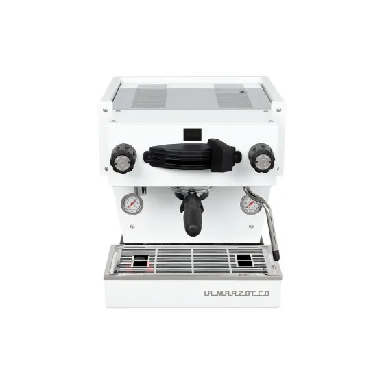 La Marzocco Linea Mini White R Espressomaskin, pro för hem, 1 grupp - Vit, espressomaskin