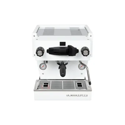 La Marzocco Linea Mini White R Espressomaskin, pro för hem, 1 grupp - Vit, espressomaskin