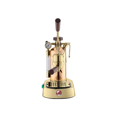 La Pavoni Professional Rame Gold Manuell espressomaskin med spak – espressomaskin