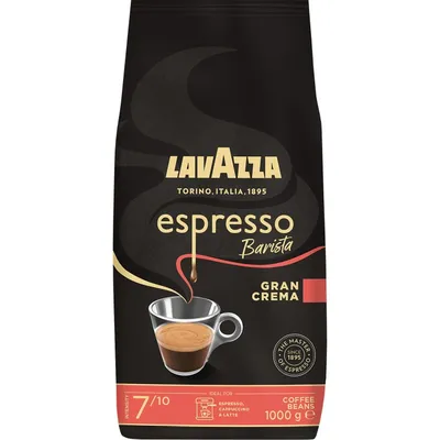Lavazza Espresso Barista Gran Crema Hela Bönor 1kg, kaffebönor