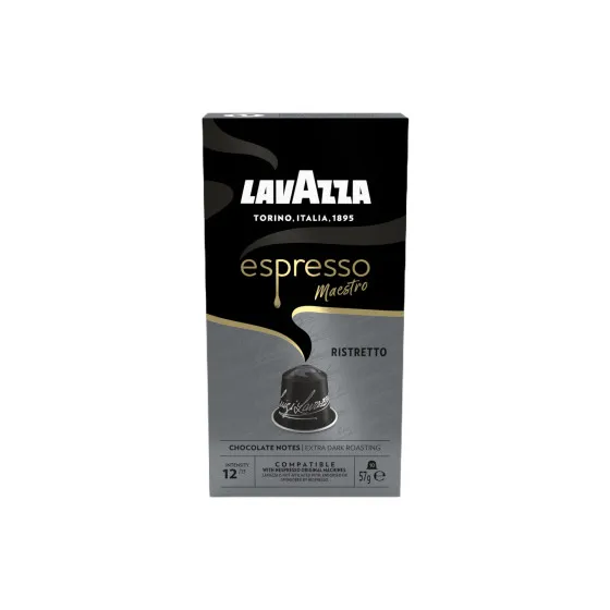 Lavazza NCC Espresso Ristretto kaffekapslar för Nespresso®-maskiner, 10 st., kaffekapsel