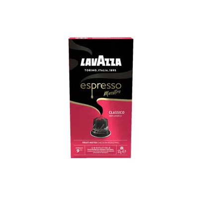 Kaffekapslar för Nespresso® maskiner Lavazza Espresso Maestro Classico, 10 st. – kaffekapslar