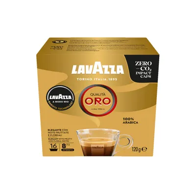 Kaffekapslar för Lavazza®-maskiner Lavazza A Modo Mio Qualità Oro, 16 st., kaffekapslar