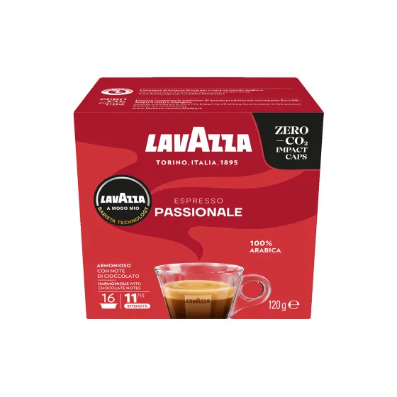 Kaffekapslar för Lavazza® maskiner Lavazza A Modo Mio Passionale, 16 st., kaffekapsel