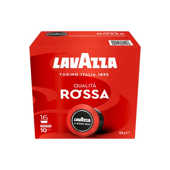 Lavazza A Modo Mio Qualita Rossa kaffekapslar för Lavazza®-maskiner, 16 st., kaffekapsel