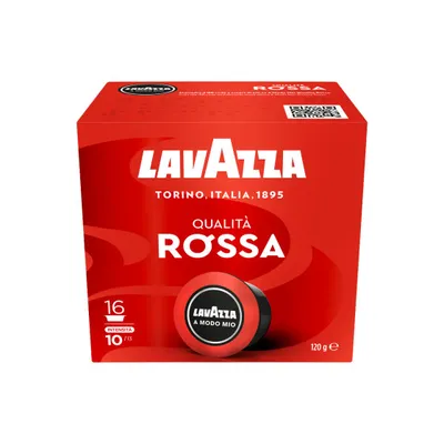 Lavazza A Modo Mio Qualita Rossa kaffekapslar för Lavazza®-maskiner, 16 st., kaffekapslar