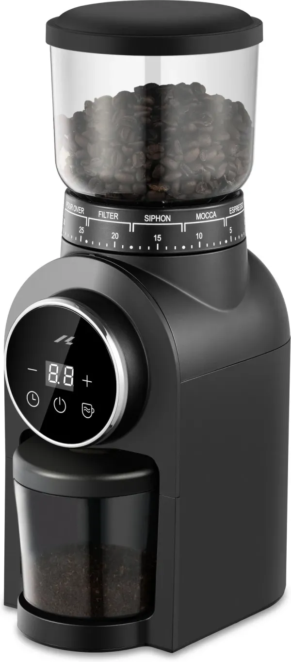 Loeffen LFCG1000 Kaffekvarn med 30 inställningar – kaffekvarn