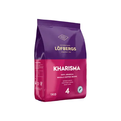 Löfbergs Kaffebönor Löfbergs Kharisma Rainforest Alliance, 1 kg – kaffebönor