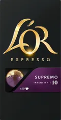 L’OR Kaffekapsel Espresso Supremo 10 10st, kaffekapsel