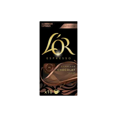 L'OR Chocolat kaffekapslar för Nespresso®-maskiner, 10 st., kaffekapslar