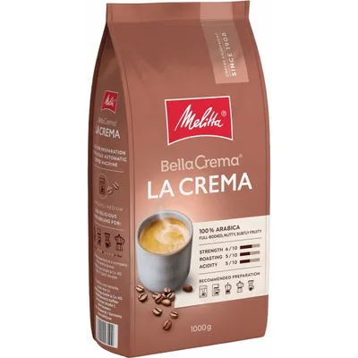 Melitta BellaCrema La Crema Hela Bönor 1kg, kaffebönor