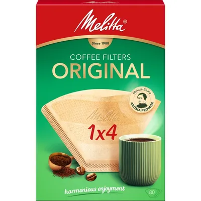 Kaffefilter Melitta Original 1x4, 80 st. – kaffefilter