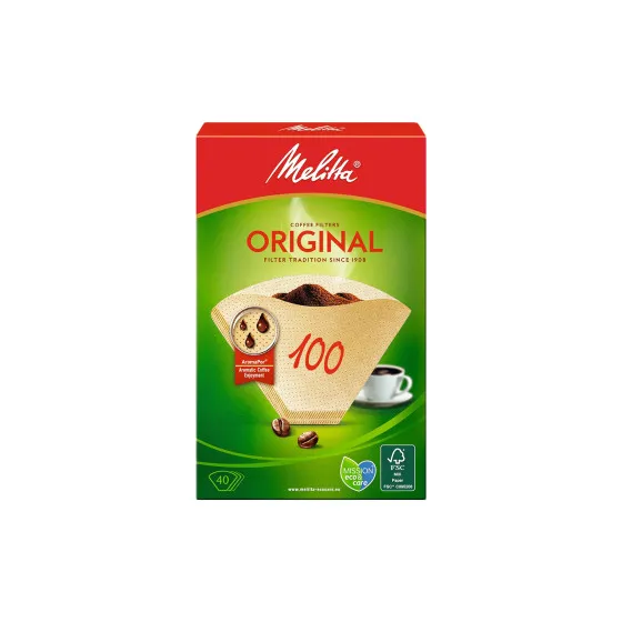 Kaffefilter Melitta Original 100, 40 st., kaffefilter