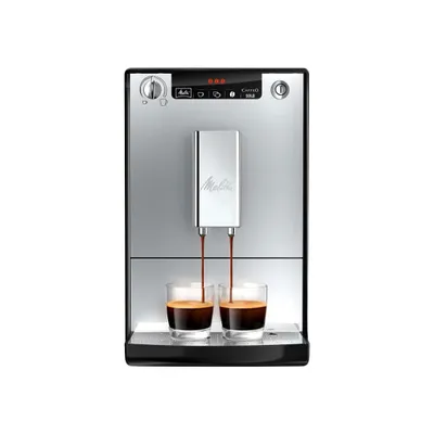 Melitta Caffeo Solo E950-203 Helautomatisk kaffemaskin bönor - Silver – espressomaskin