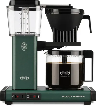 Moccamaster Optio Forest Green, kaffebryggare
