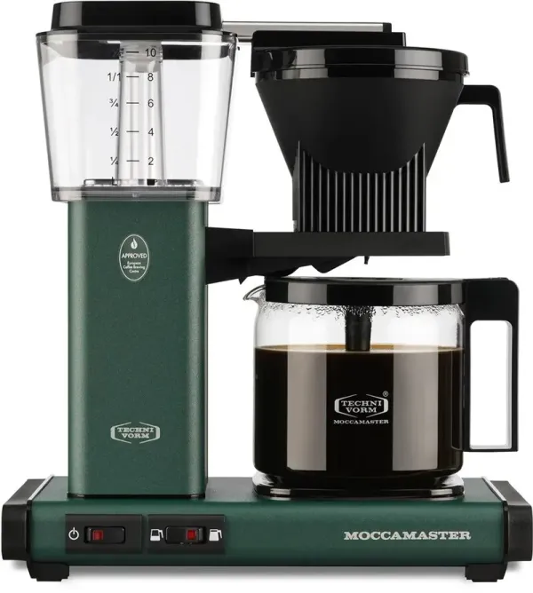 Moccamaster Optio Forest Green, kaffebryggare