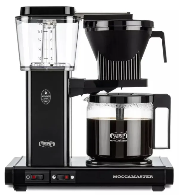 Moccamaster Automatic 53740 kaffebryggare (svart), kaffebryggare
