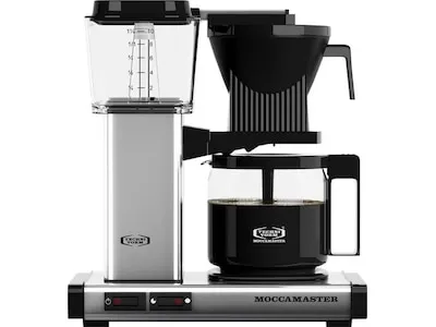 Moccamaster Automatic 53745  kaffebryggare (polerat silver) – kaffebryggare